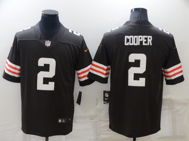 Men Cleveland Browns 2 Cooper Brown Nike Vapor Untouchable Limited 2022 NFL Jersey